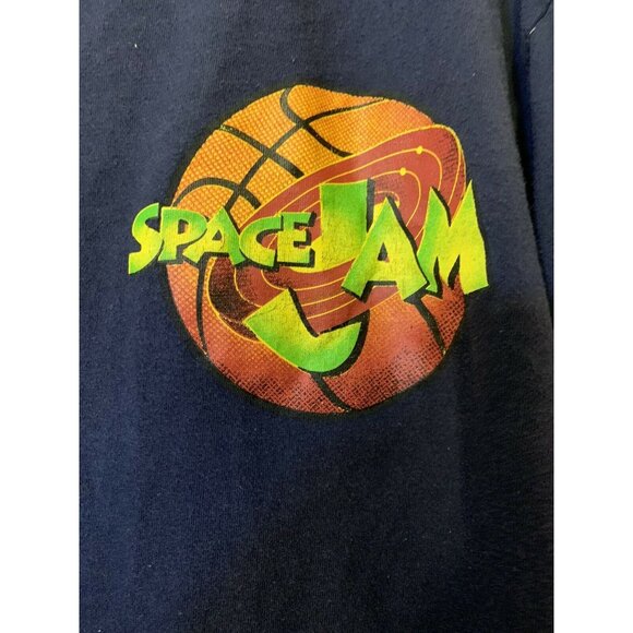 Vintage 90’s Space Jam Long Sleeve Shirt Tune Squad‎ Looney Tunes Men’s Sz XXL - Picture 5 of 7